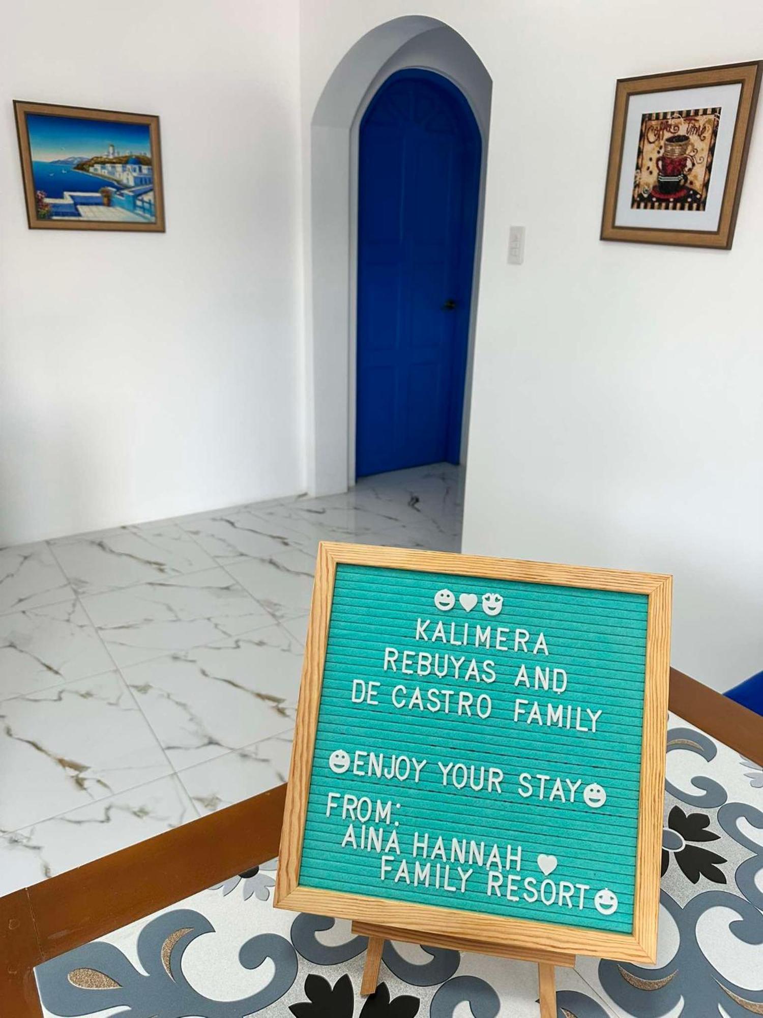 Aina Hannah Family Resort'S Greek Unit Calatagan Exteriör bild